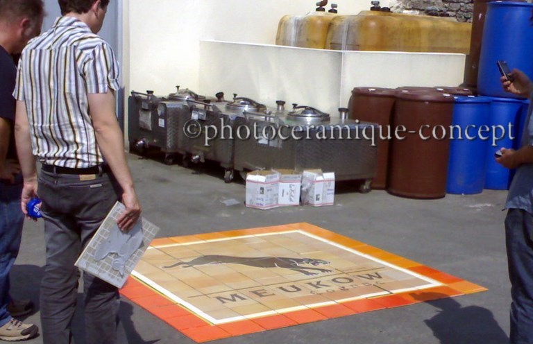 ceramique de sol - logo show room 2