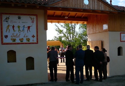 inauguration théatre de verdure Seissan